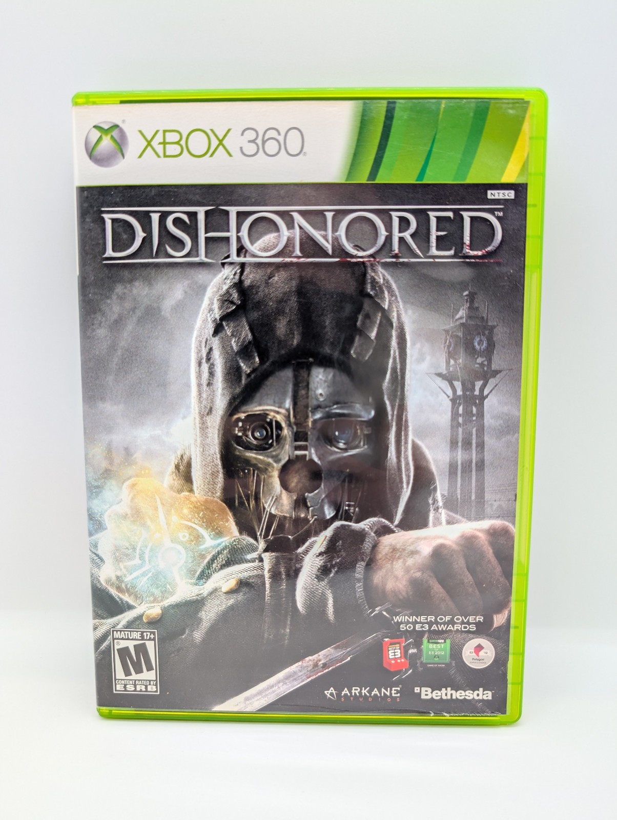 Dishonored (Microsoft Xbox 360, 2012) GOOD W/MANUAL! MAIL IT TOMORROW!