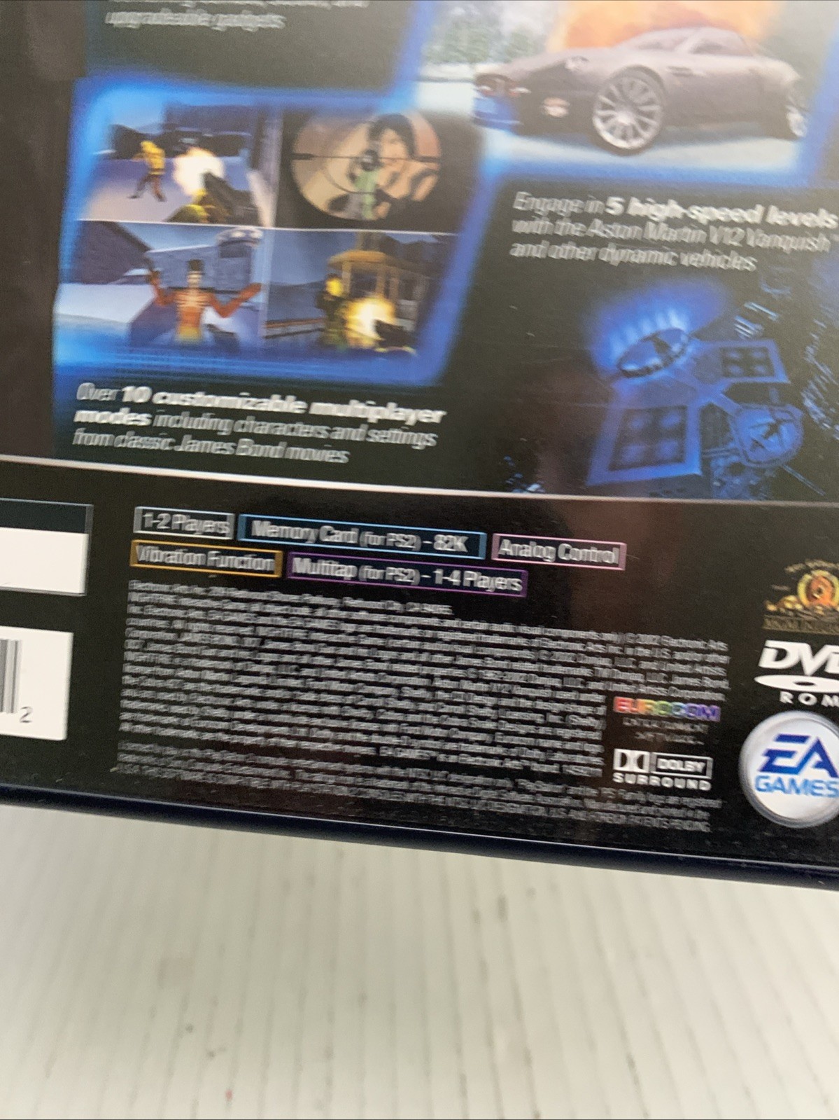 Mint Condition James Bond 007: NightFire (Sony PlayStation 2, 2002) See Pics CIB