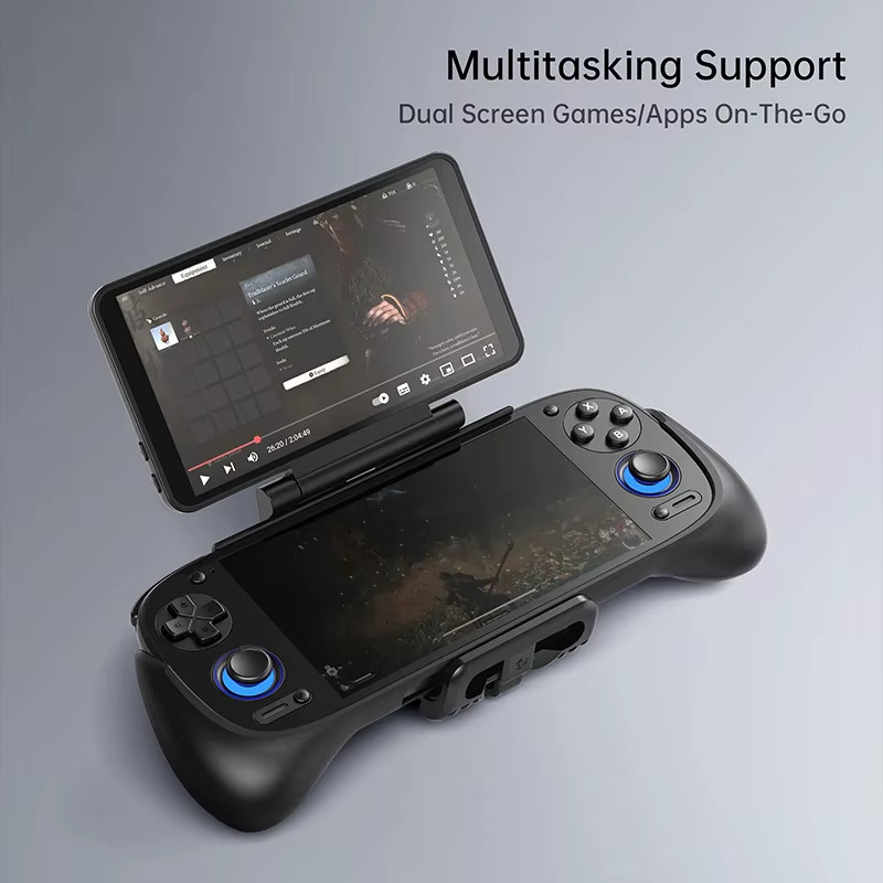 Dual Screen Add-on 5.5″ OLED Back Clip for Retroid Pocket 5 RP5/RPmini V2/RP4 Pr