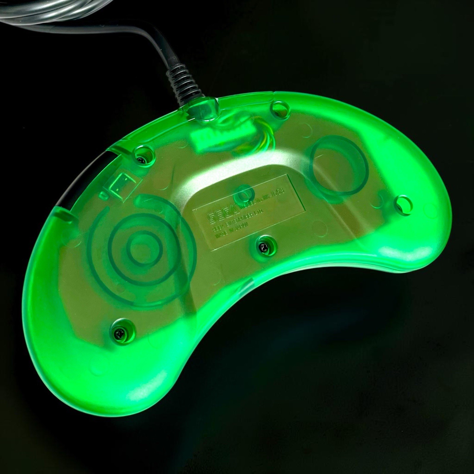 Custom SEGA Genesis 6 Button Controller Funtastic Jungle NEW 10FT Cable MK-1653