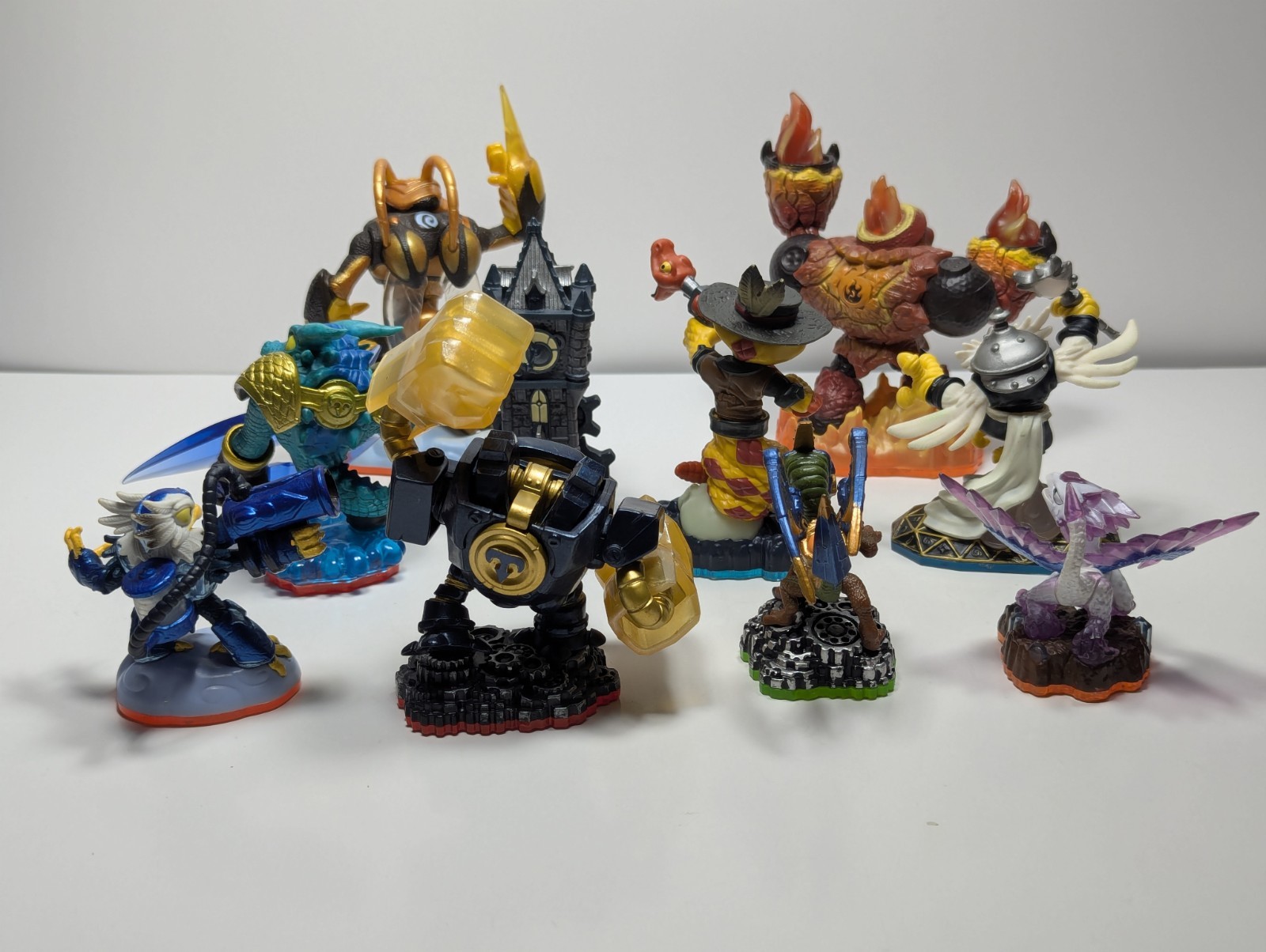 Skylanders Action Figures Jawbreaker Rattle Shake Spyro’s Enchanted Hoot Lot x10