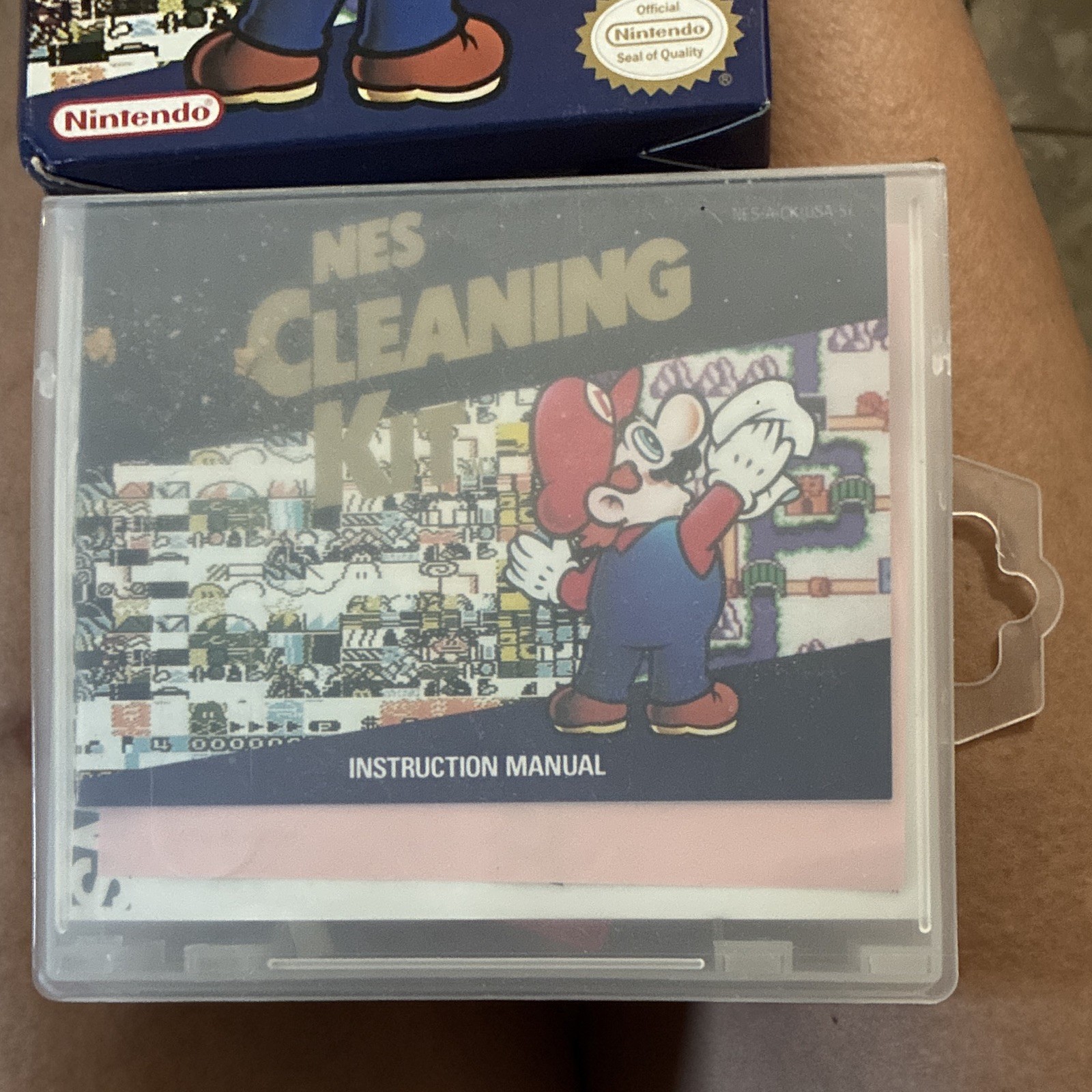 Nintendo NES Cleaning Kit for Nintendo Entertainment System Console w/ Manual