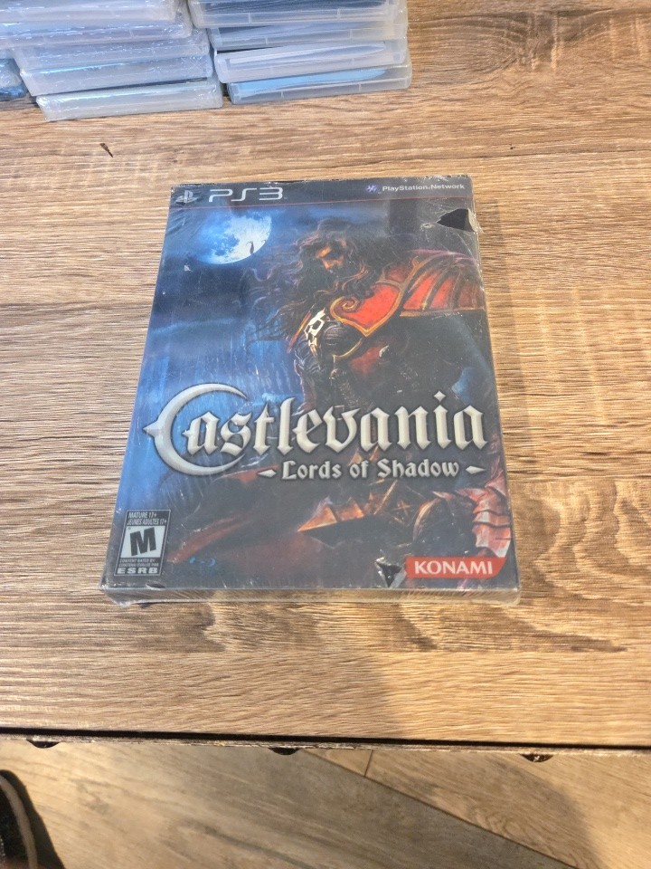 Castlevania Lords of Shadow Limited Edition PS3 NEW Small Tears In Plastic