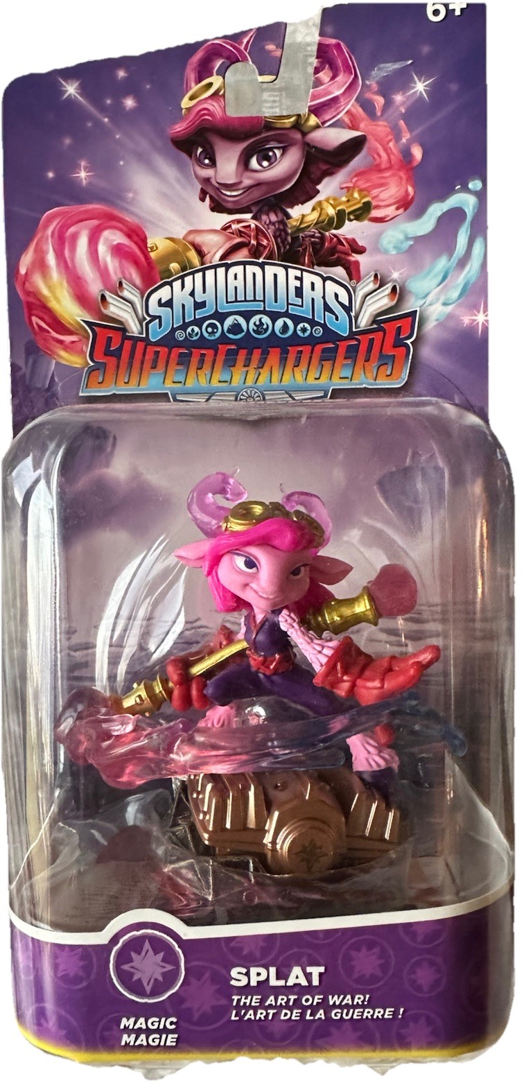 Skylanders SuperChargers Splat Sealed New In Box Magic Character Figure NIB
