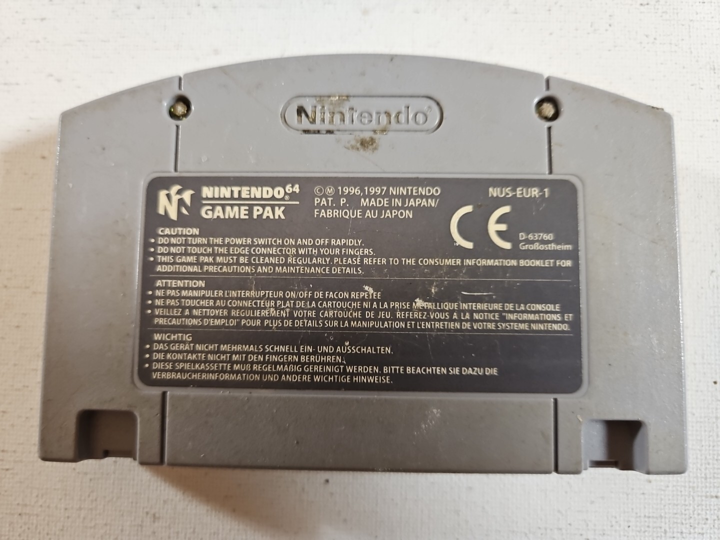 G.A.S.P!! Fighters NEXTream GASP (Nintendo 64, 1998) N64 PAL – Free Postage