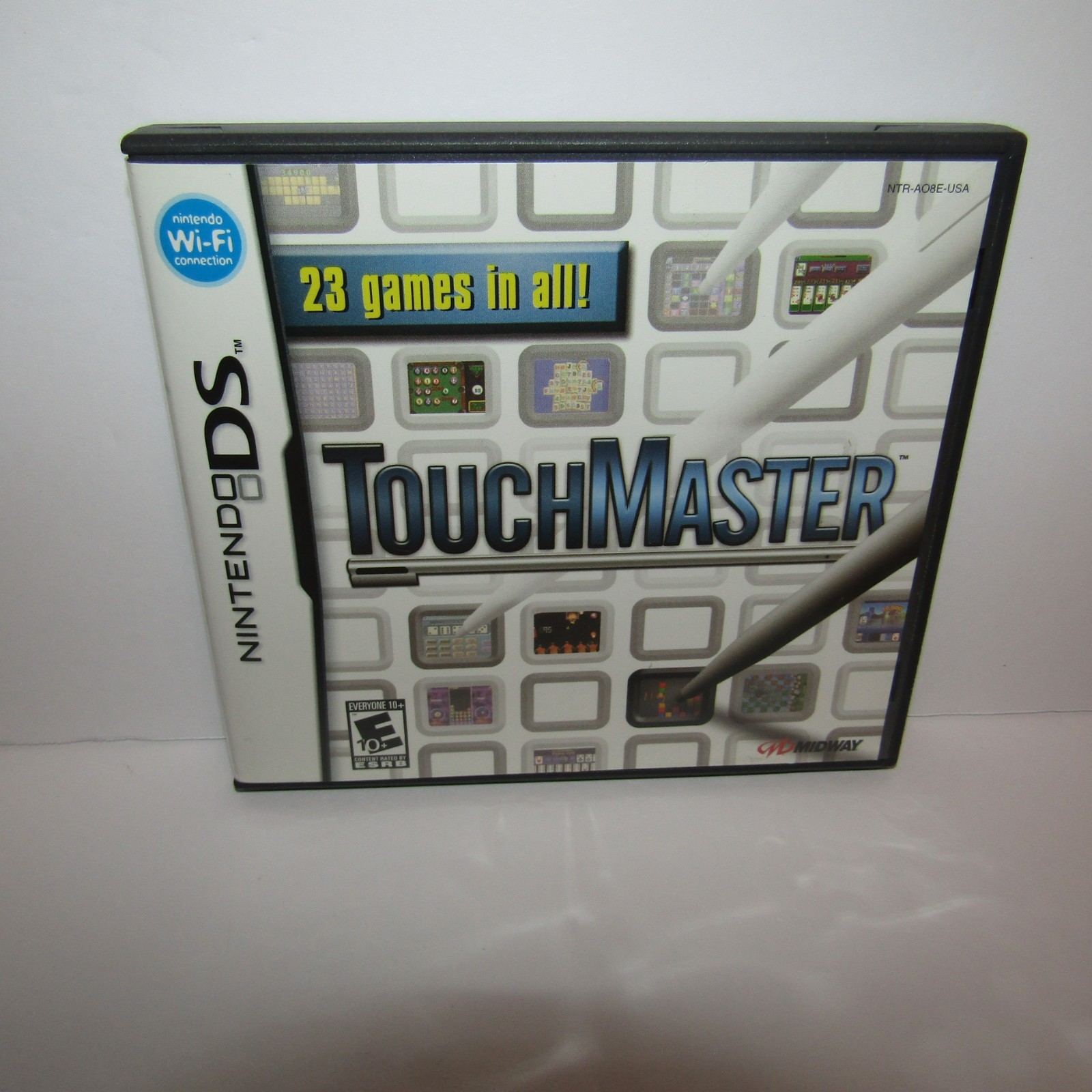 Touch Master Nintendo DS Video Game with Manual Tested and Working