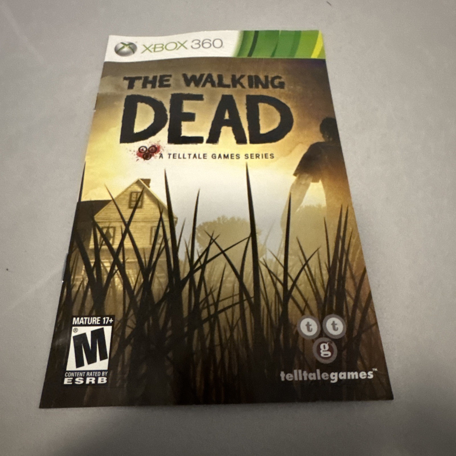 The Walking Dead (Xbox 360) CIB COMPLETE- Tested