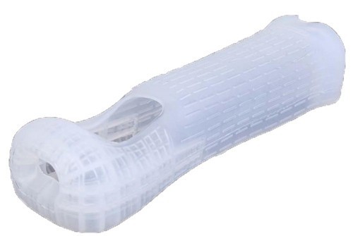Nintendo Wii Clear Wii Remote Controller Silicone Skin Case Great Authentic