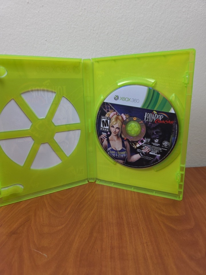 XBox 360 Lollipop Chainsaw Video Game Mature 17+