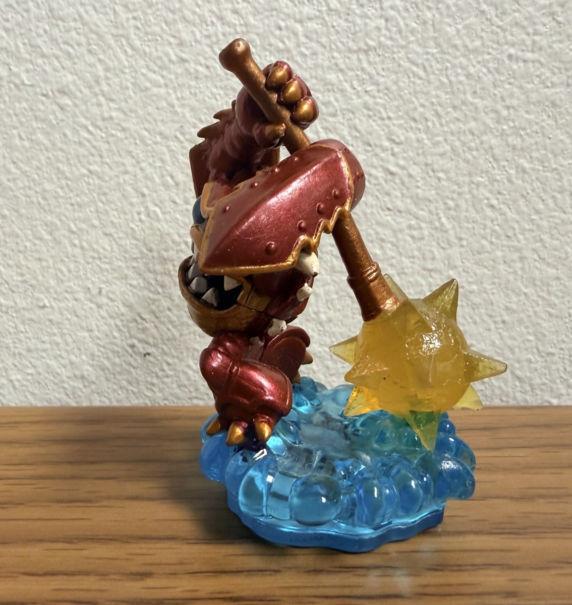 Skylanders Swap Force Wham-Shell Lightcore 84676888 2013 W/ Stat Card Sticker