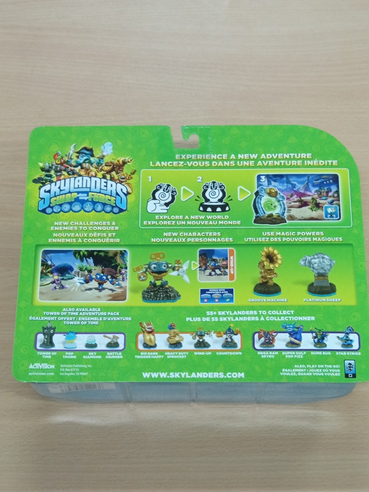 SKYLANDERS SWAPFORCE FIGURE – SHEEP WRECK ISLAND ADVENTURE PACK BRAND NEW SEALED