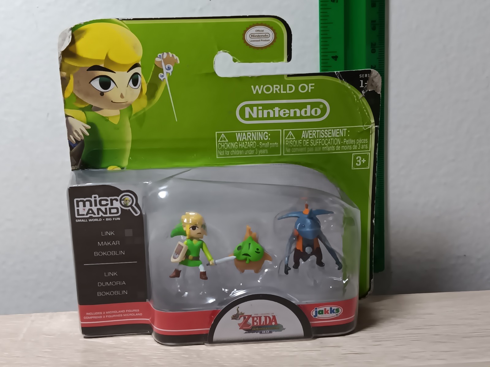 *DAMAGED* 1″ LINK LEGEND of ZELDA Micro-Land World of Nintendo Dumoria Bokoblin