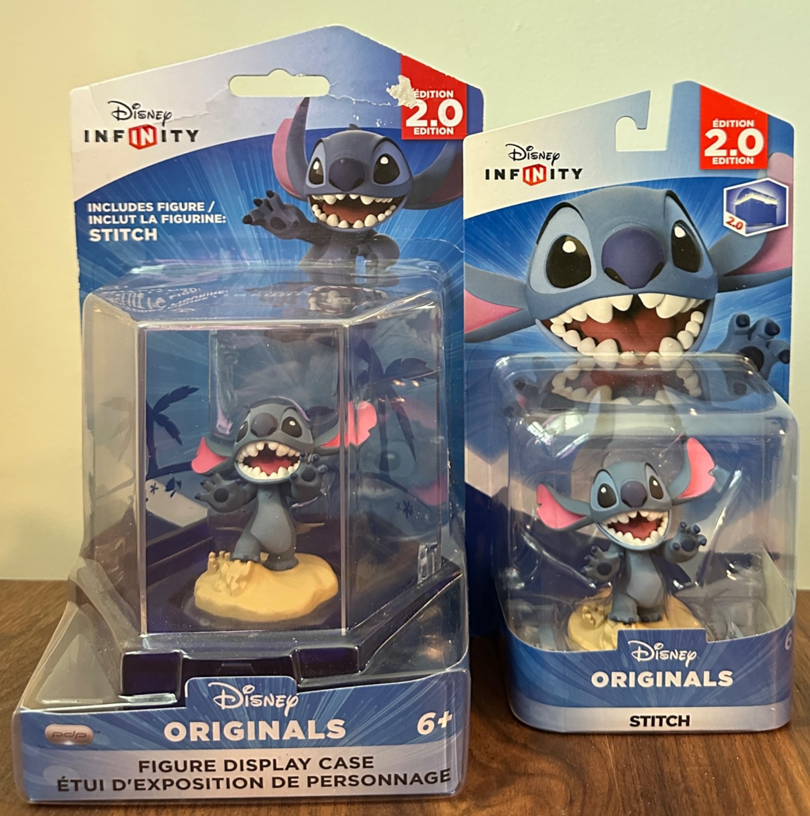 Disney Infinity Originals Series Stitch 2.0 Figure Display Case Lot New M4