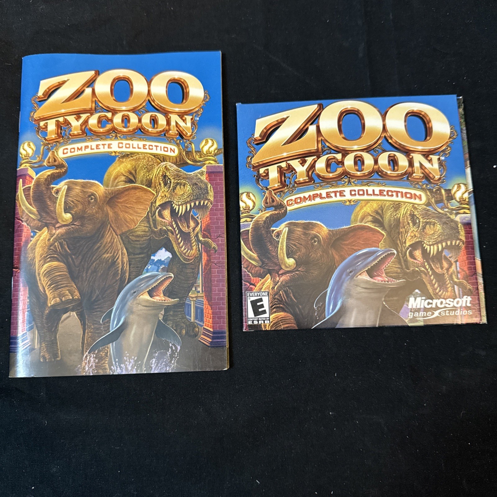2000s Era 5 PC Games Diner Dash Zoo Tycoon The Sims Original Boxes Manuals Disc