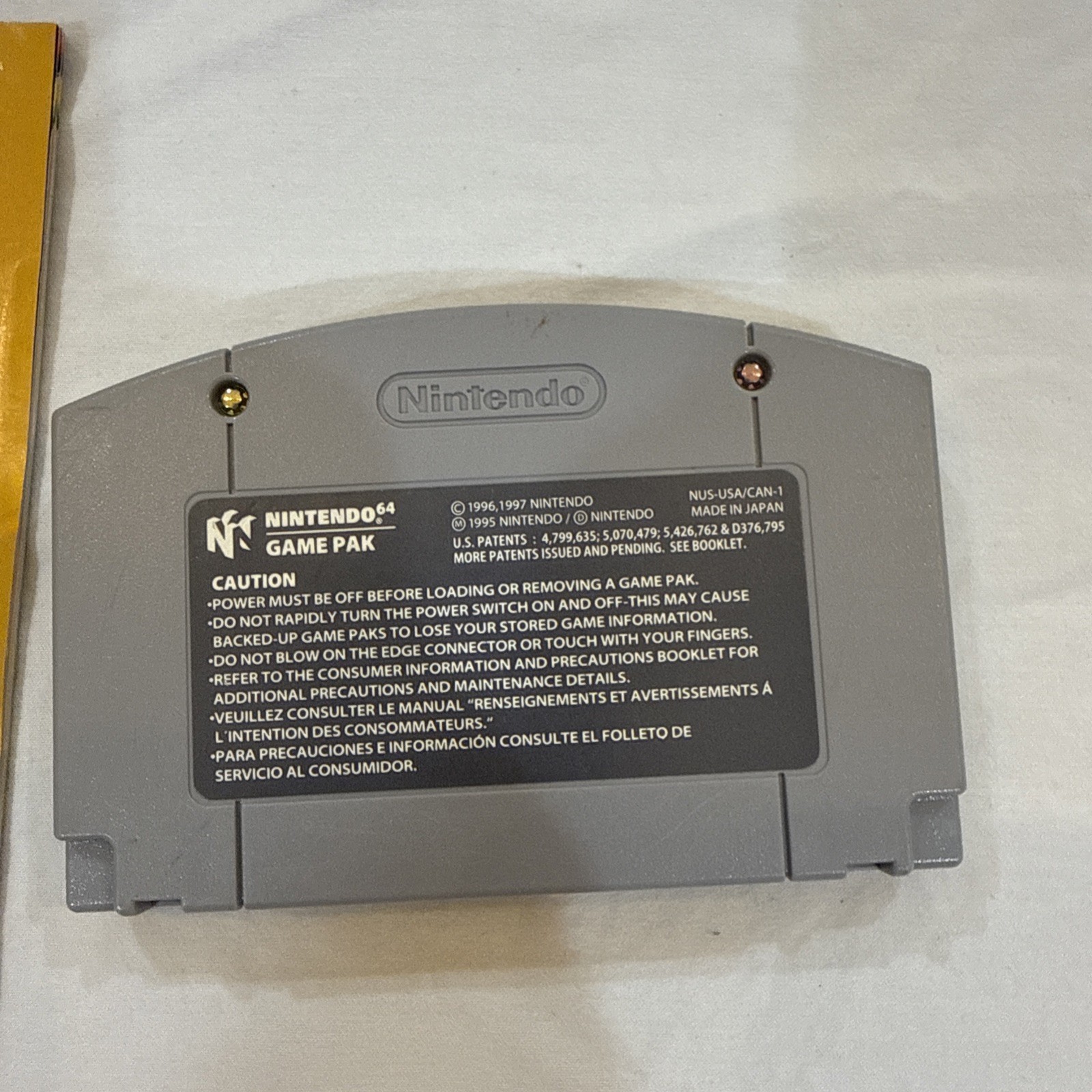 Dr. Mario 64 (Nintendo 64, N64, 2001) – Authentic Tested Working & Manual