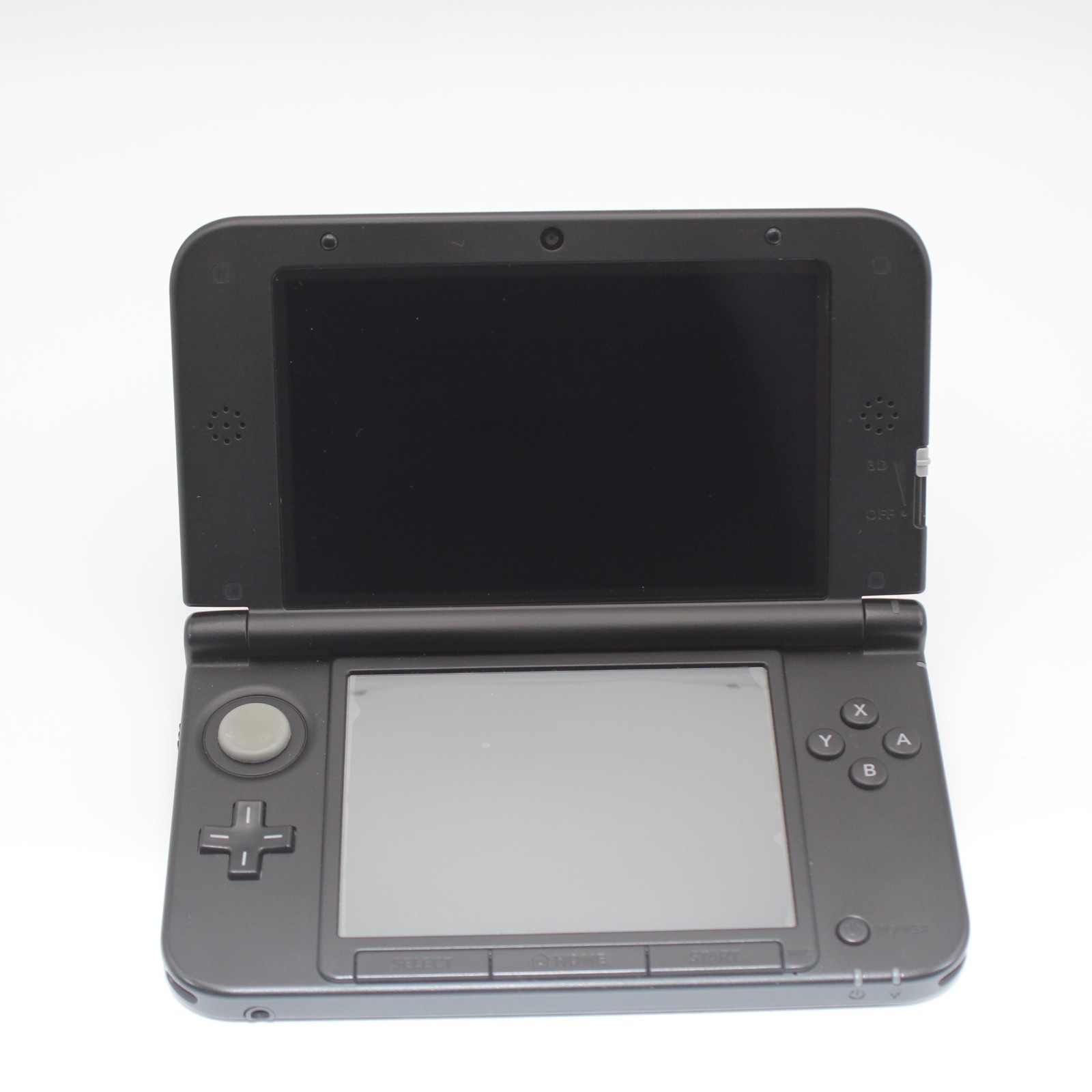 Nintendo 3DS LL XL Black Console Tested Working w/ Charger & Stylus Japan