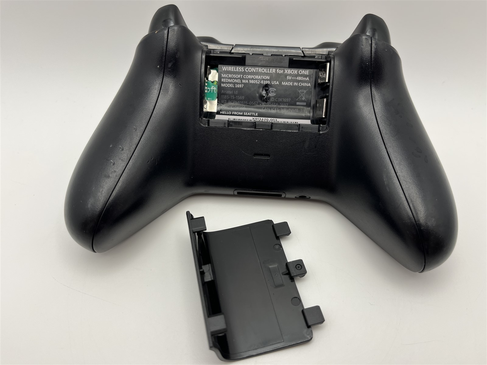Genuine Microsoft Xbox ONE Wireless Controller Black Headphone Jack – Tested