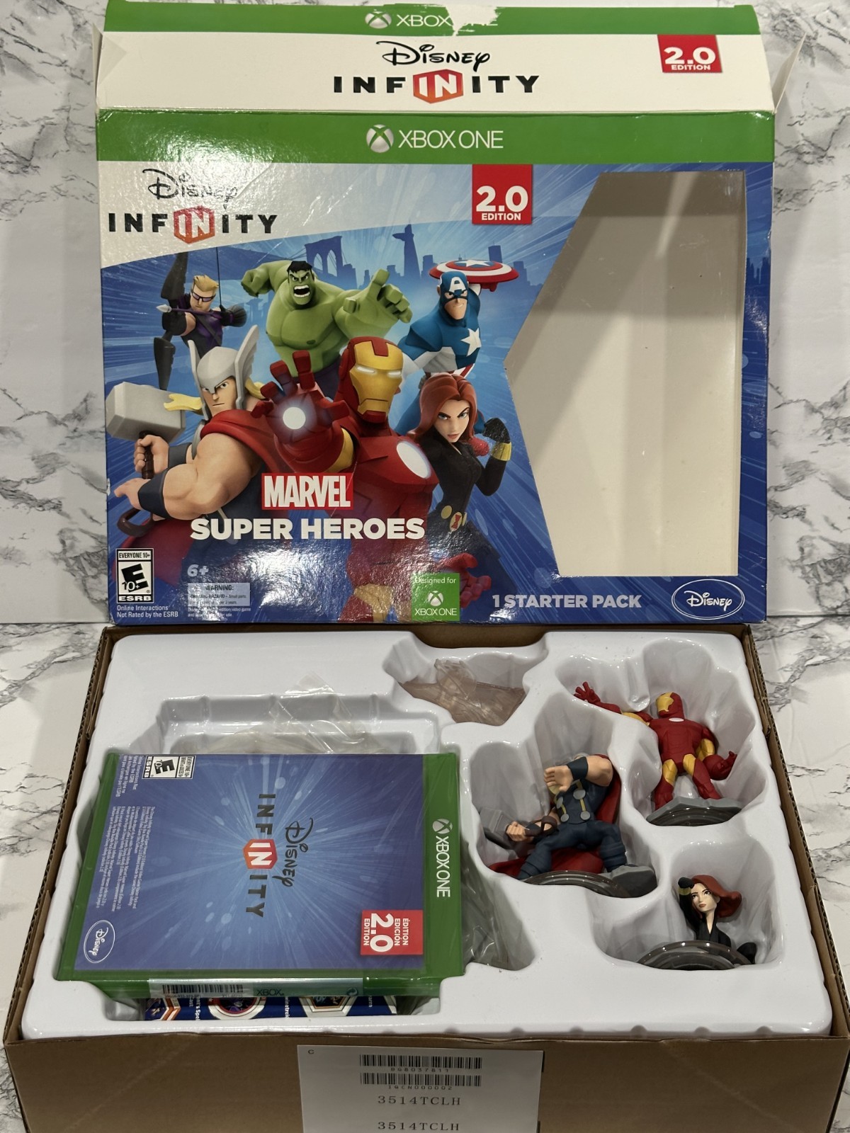 Disney Infinity 2.0 Marvel Super Heroes Starter Pack + Game Xbox One 8038023 NIB