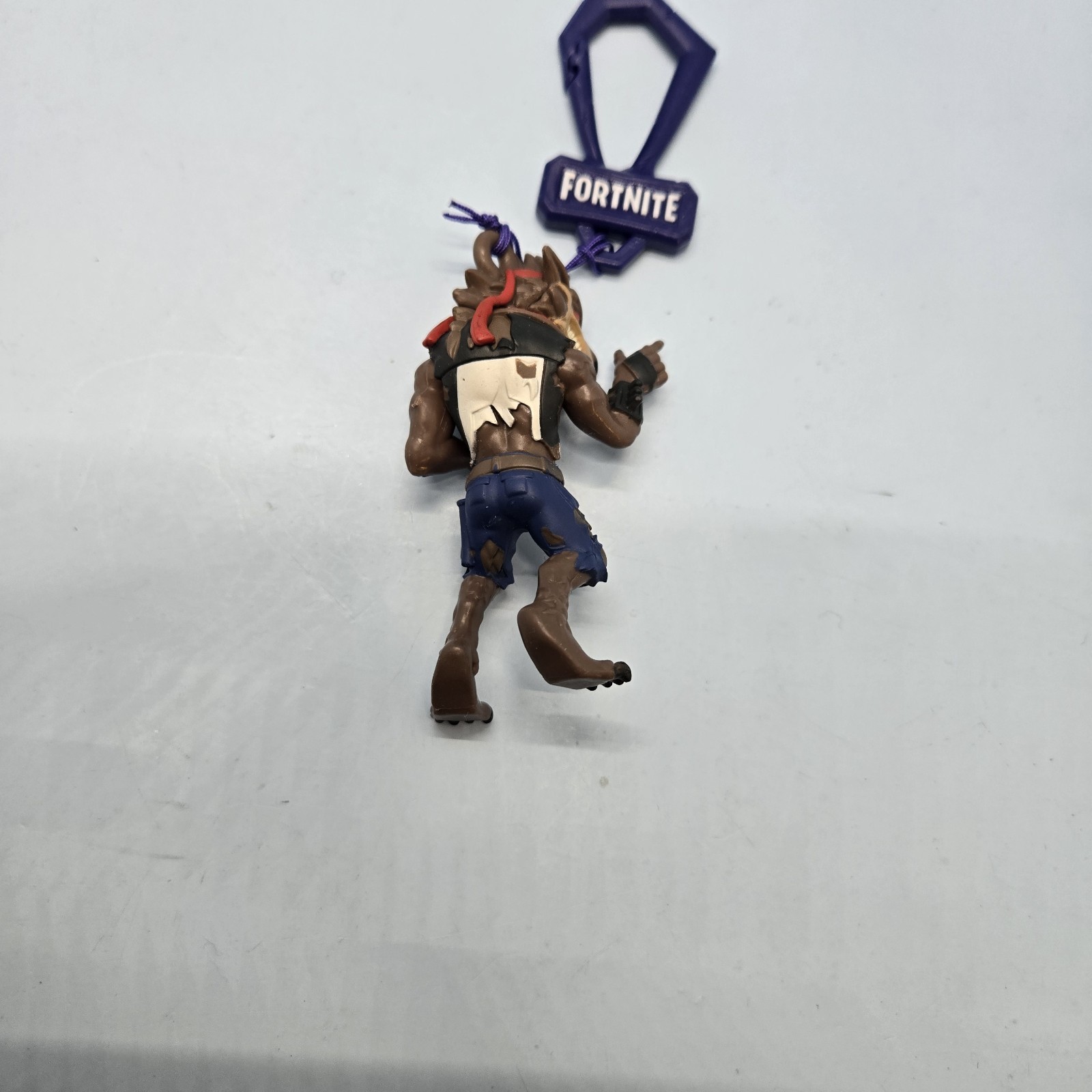 FORTNITE BACKPACK CLIPS • Lot Of 3 Vinyl Figures RAGNAROK, RAVEN, DIRE Keychains