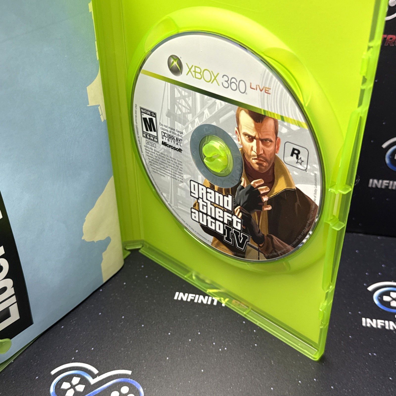 Grand Theft Auto IV Microsoft Xbox 360 GTA 4 CIB With Map Refurbished & Tested