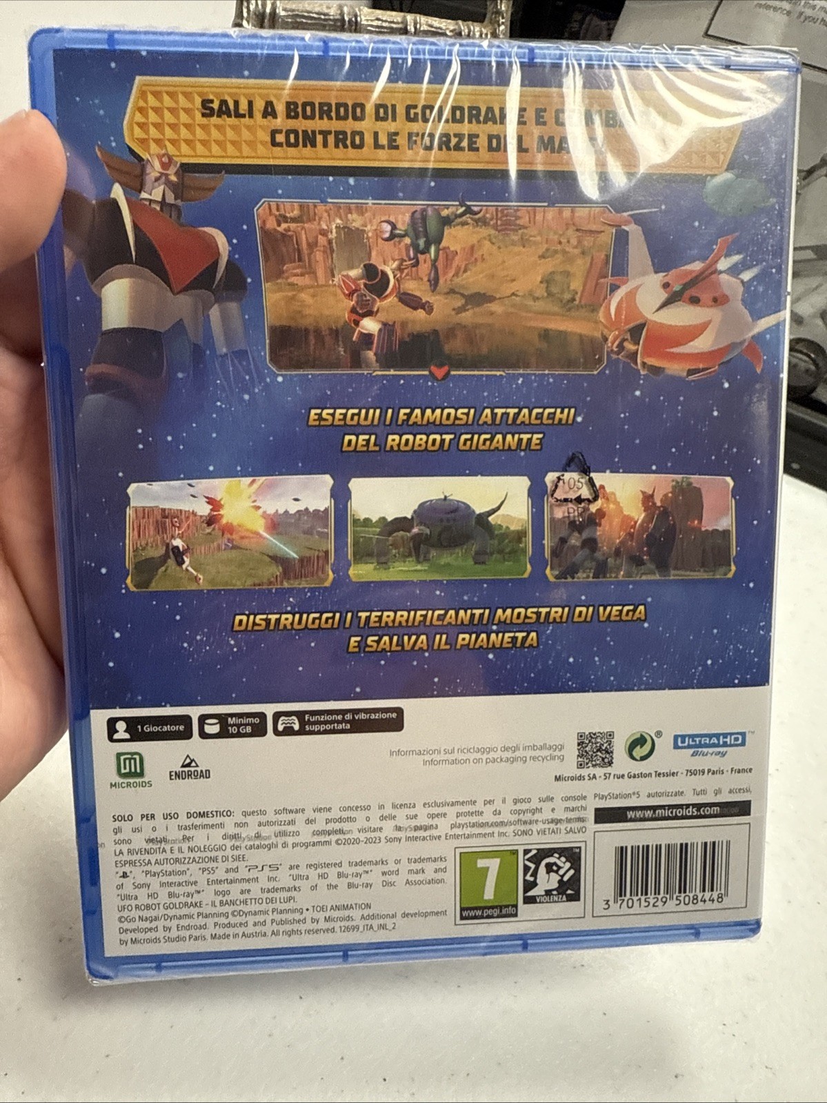 Microids Ufo Robot Goldrake – Il Banchetto Dei (Sony Playstation 5) (UK IMPORT)
