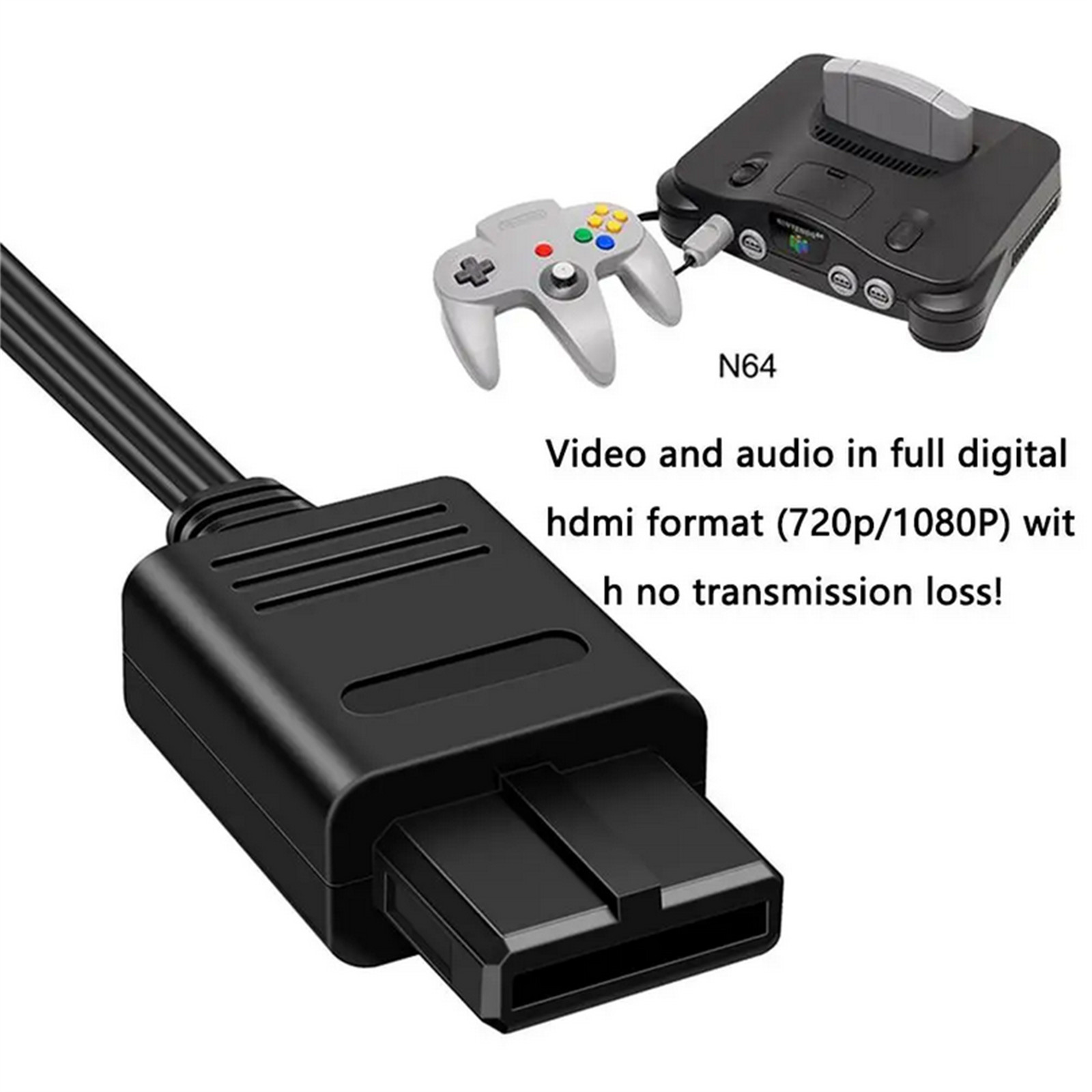 720p/1080p For N64 To Hdmi-compatible Hd Converter For Nintendo 64/NGC/SNES