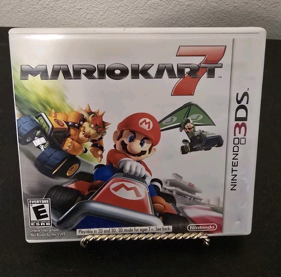 Mario Kart 7 Nintendo 3DS Complete CIB Tested Working ESRB USA Version