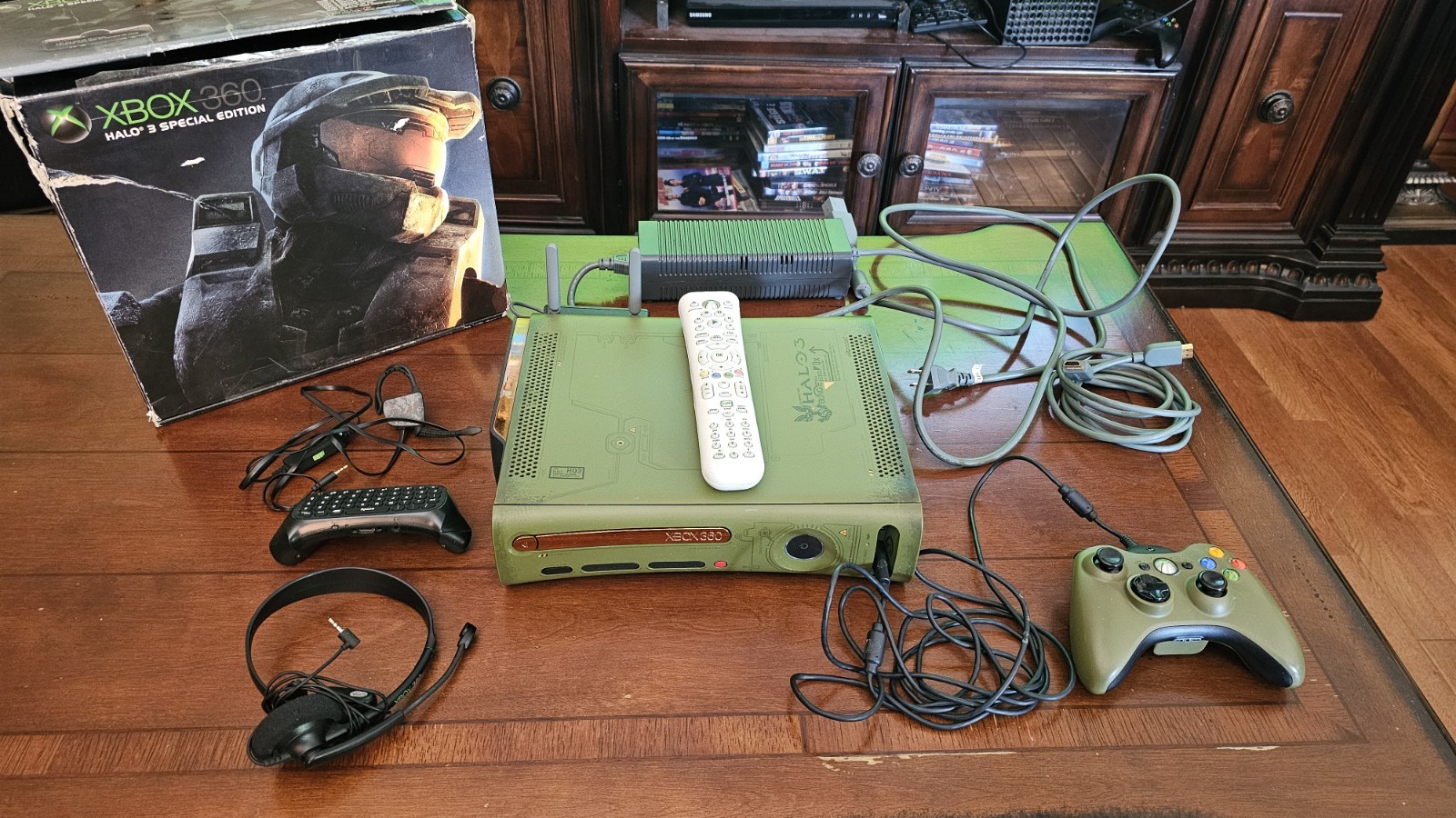 Xbox 360 Halo 3 Special Edition Console • Original Box • Complete Set • Tested &
