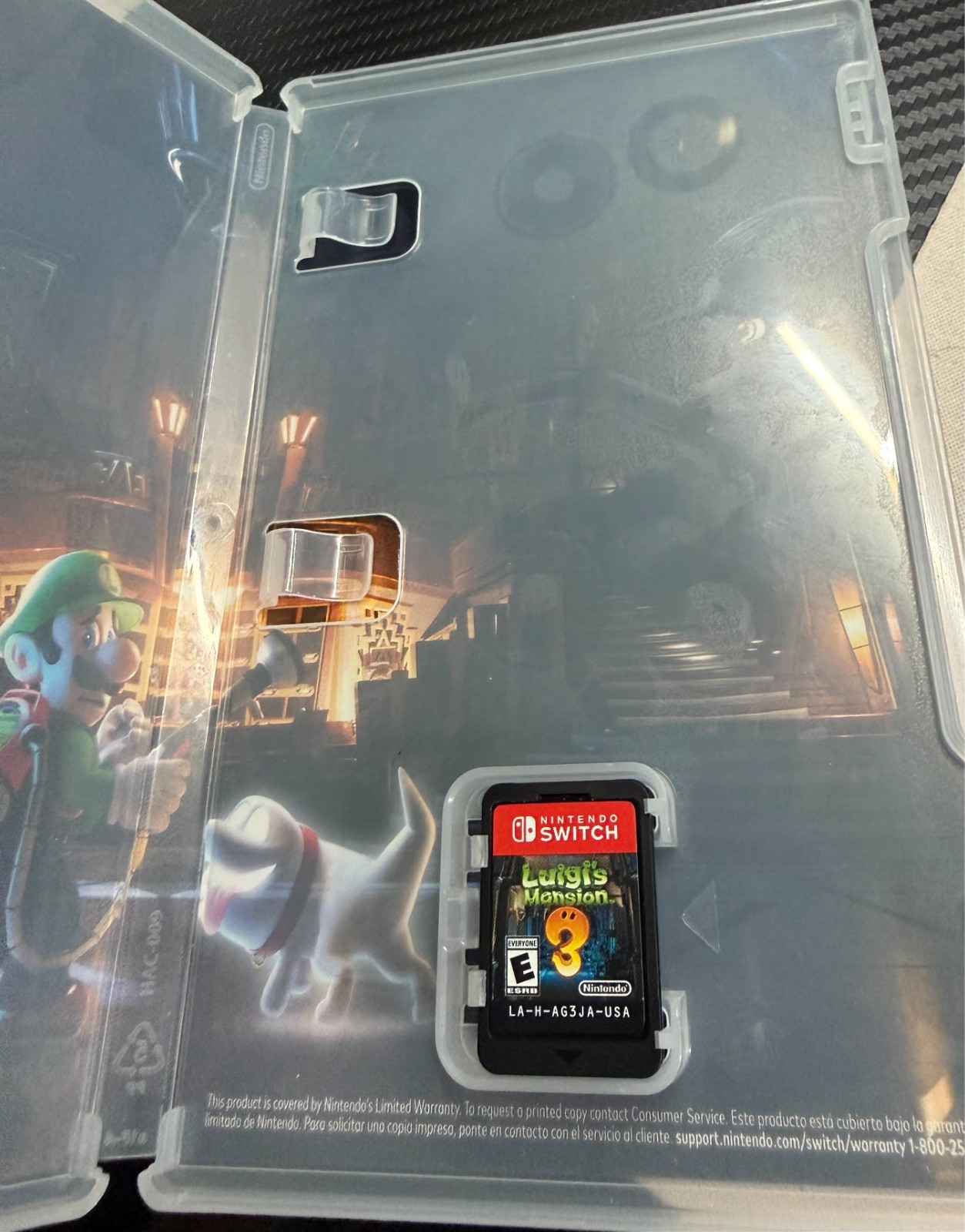 Luigi’s Mansion 3 Nintendo Switch Game w/Case