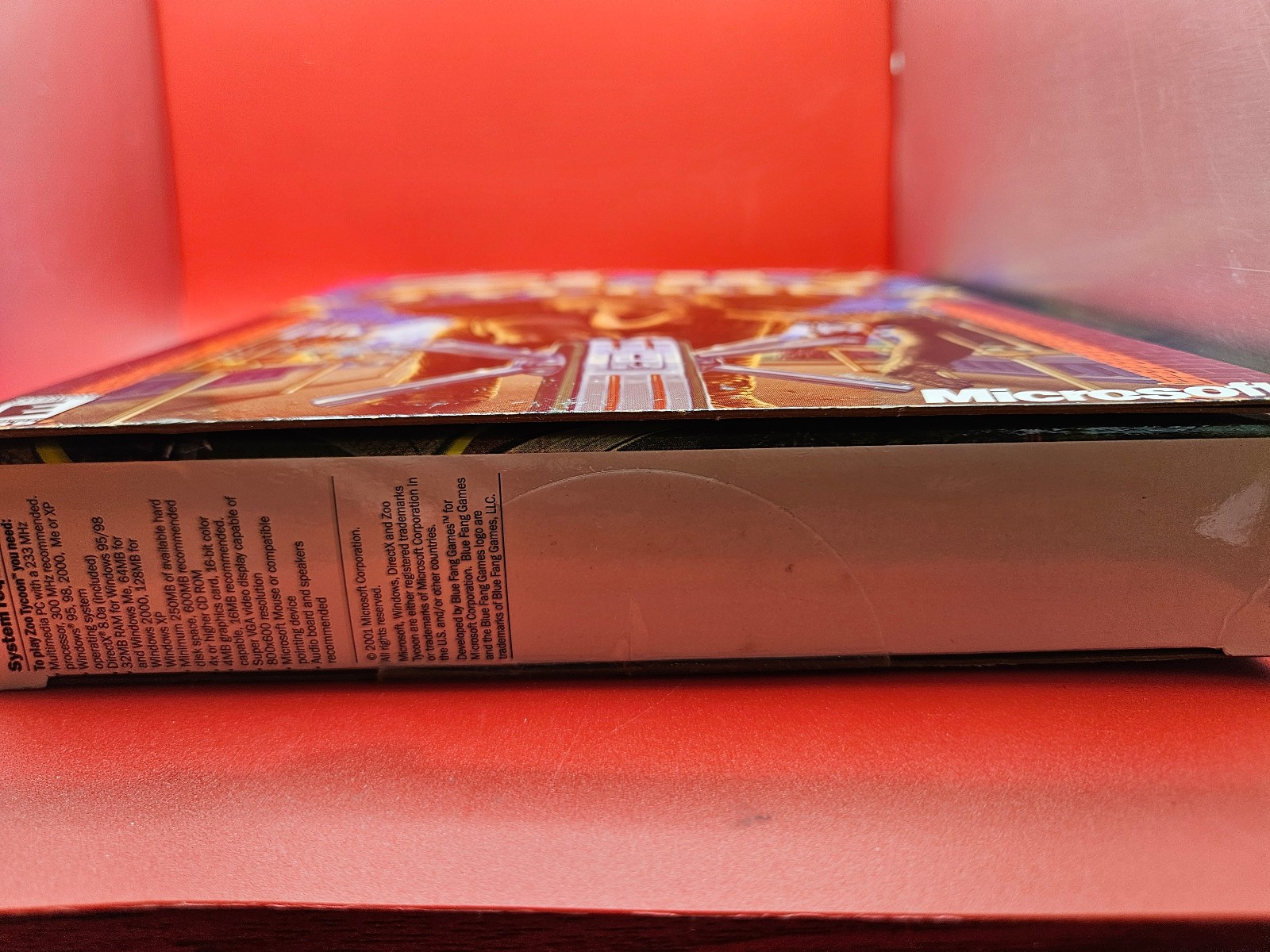 Zoo Tycoon (PC, 2001) PC Big Box Complete CD, Instructions, Big Box