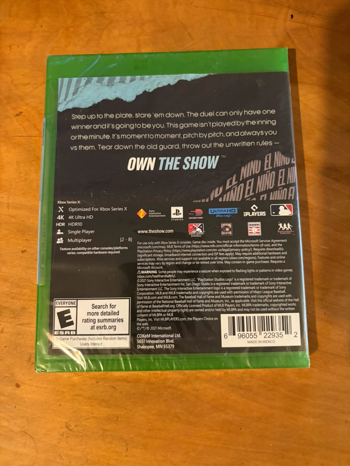 MLB The Show 21 – Microsoft Xbox Series X|S Brand New
