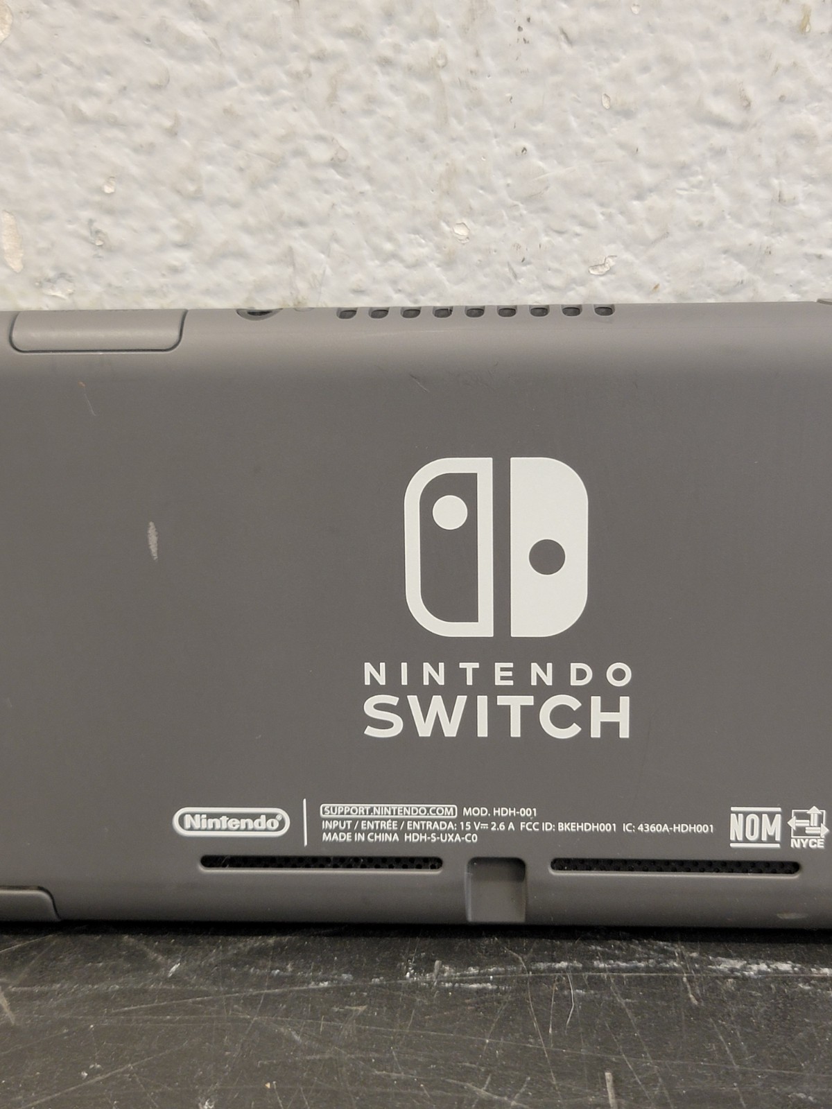 Nintendo Switch Lite HDH-001 Gray Handheld Console Wi-Fi Capability W/ Charger