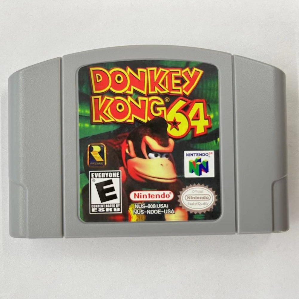 [US Seller] Donkey Kong 64 – Nintendo 64 (N64) Fast Must-have for fans Complete