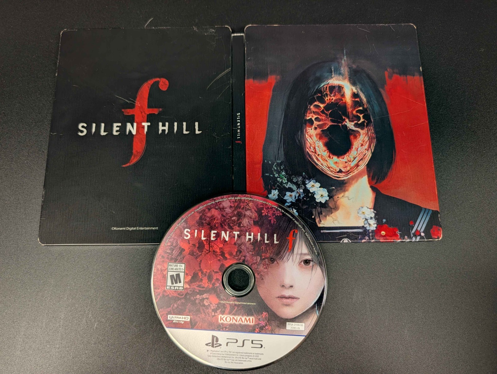 Silent Hill f Steelbook and Game PS5 Playstation 5