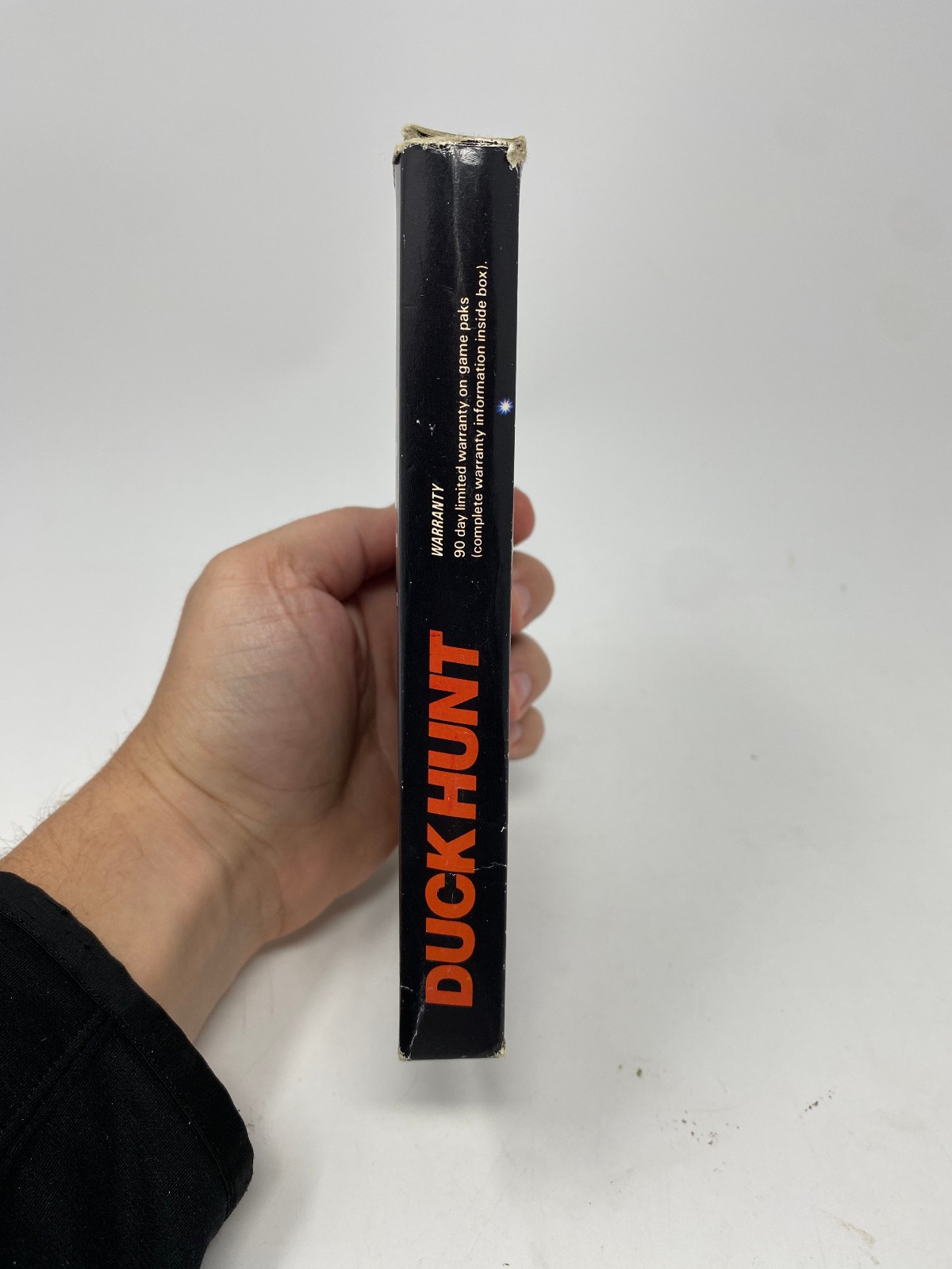 Duck Hunt Nintendo NES, 1985 5-Screw Unpunched Hangtab Complete CIB BLACK BOX