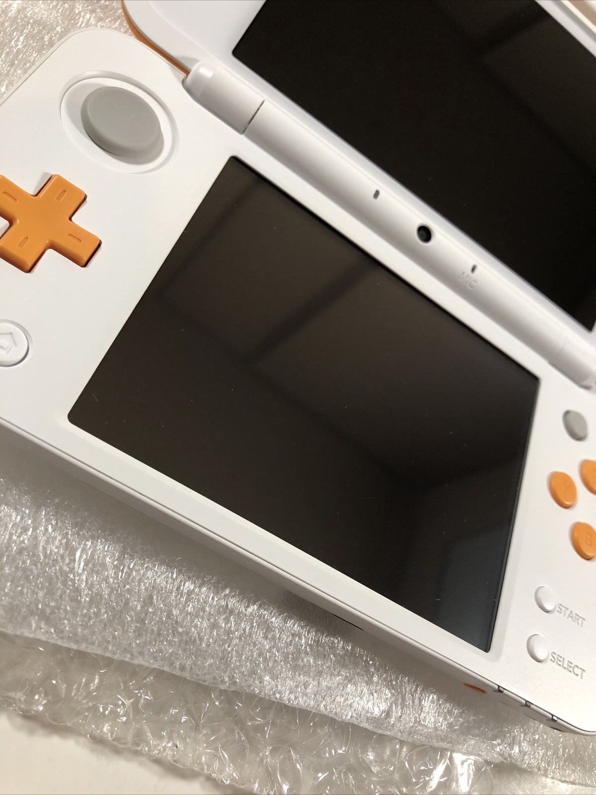 “New” Nintendo 2DS XL Orange/White Handheld System Console – Ships Today!