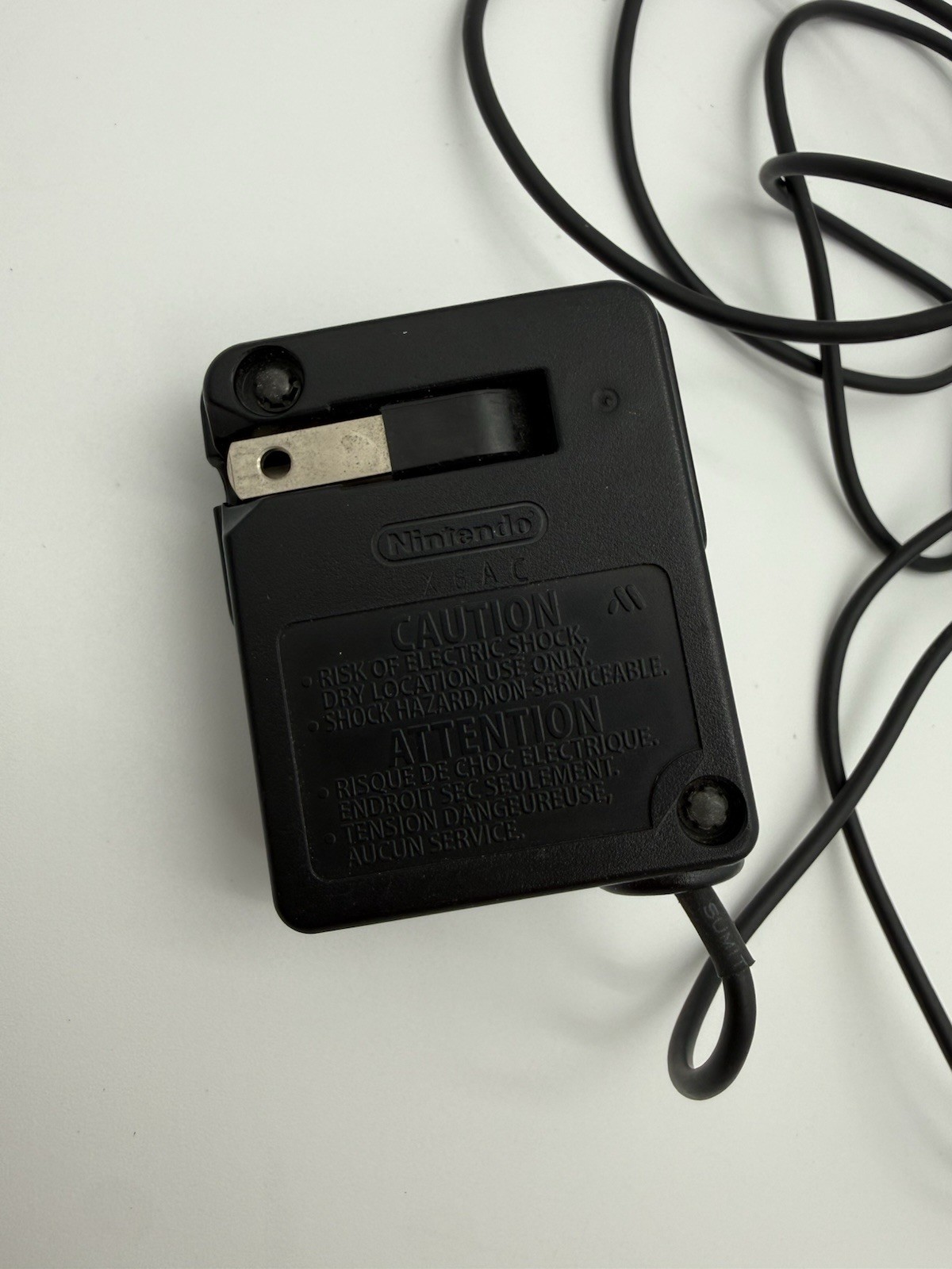 Official Nintendo Gameboy Advance SP Charger AGS-002 Authentic