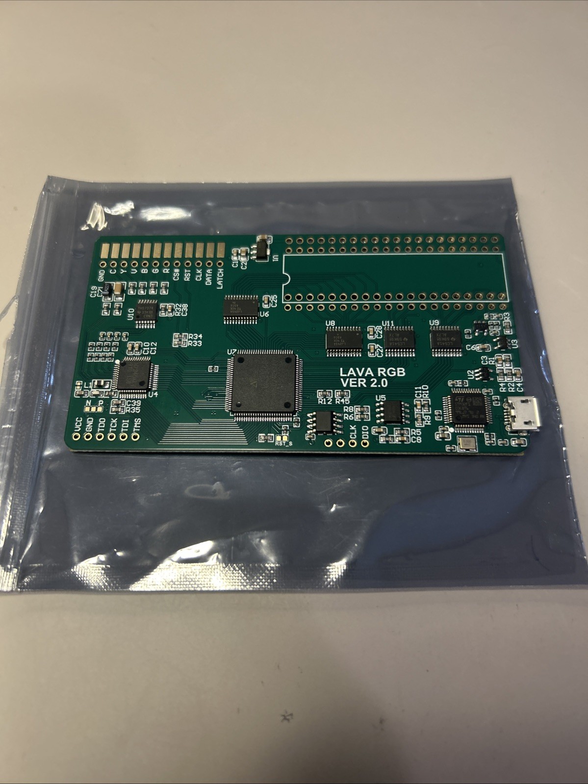 New-Lava RGB 2.0 Kit For AV Famicom Console For RGBS/ S-Video Output New Board