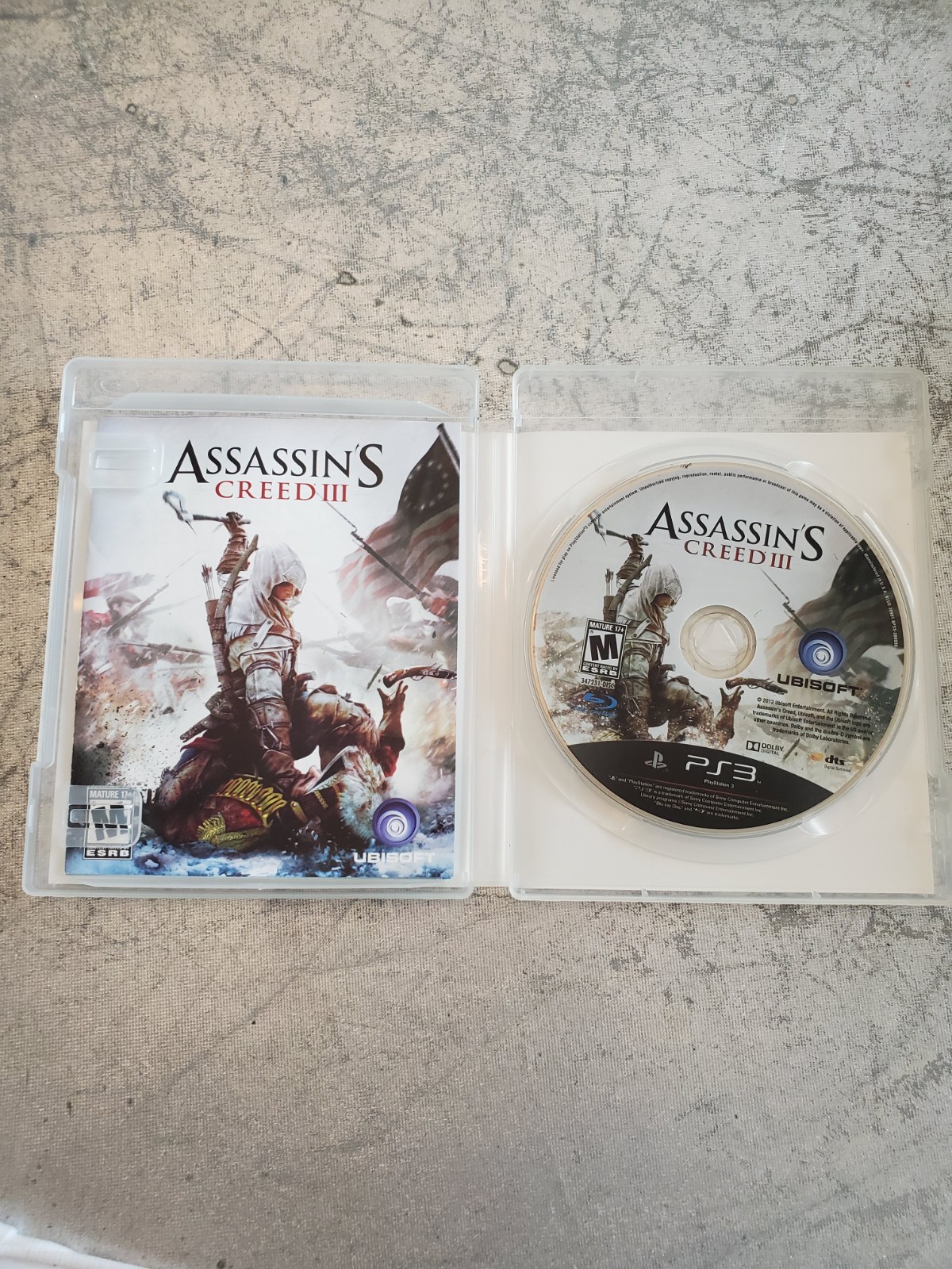 Assassin’s Creed III (Sony PlayStation 3, 2012) CIB Video Game TARGET EDITION
