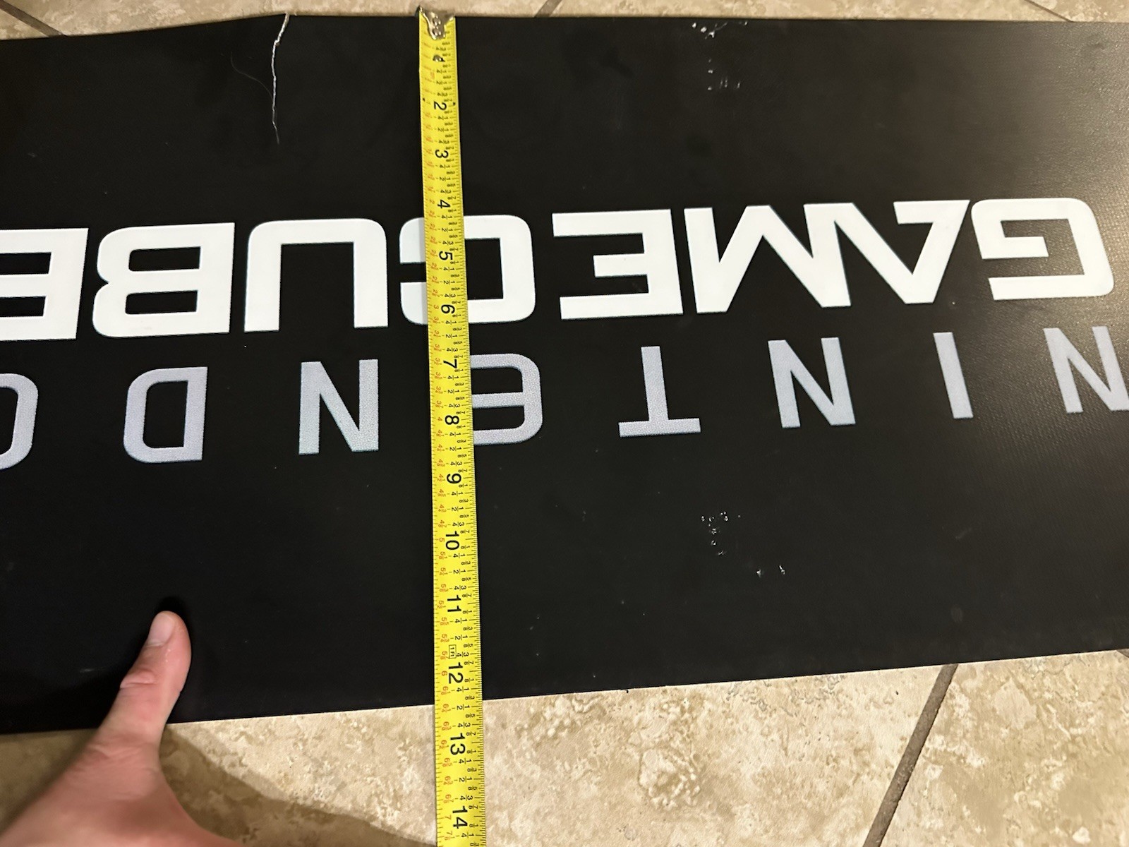 RARE Nintendo Gamecube Store Display Sign GRAIL ⭐️ 2ft 11 Inches
