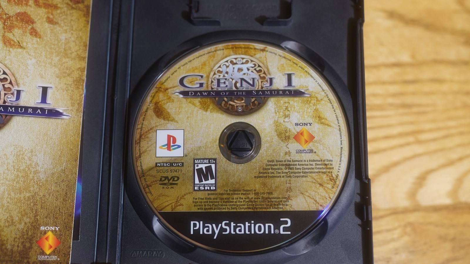 Genji: Dawn of the Samurai (Sony PlayStation 2, 2005) COMPLETE/USED