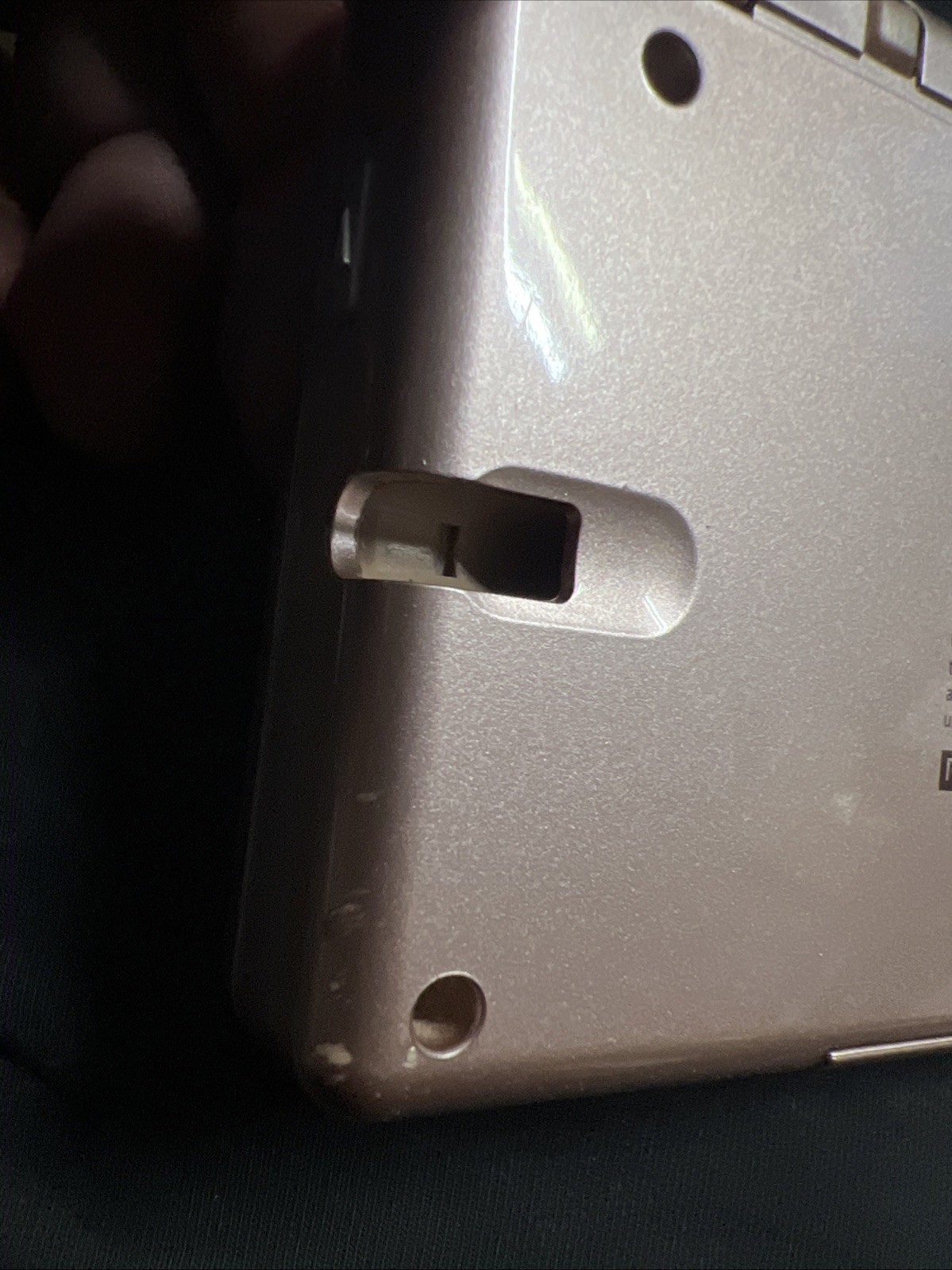 Nintendo DS Lite USG-001 Console Metallic Rose Console TESTED