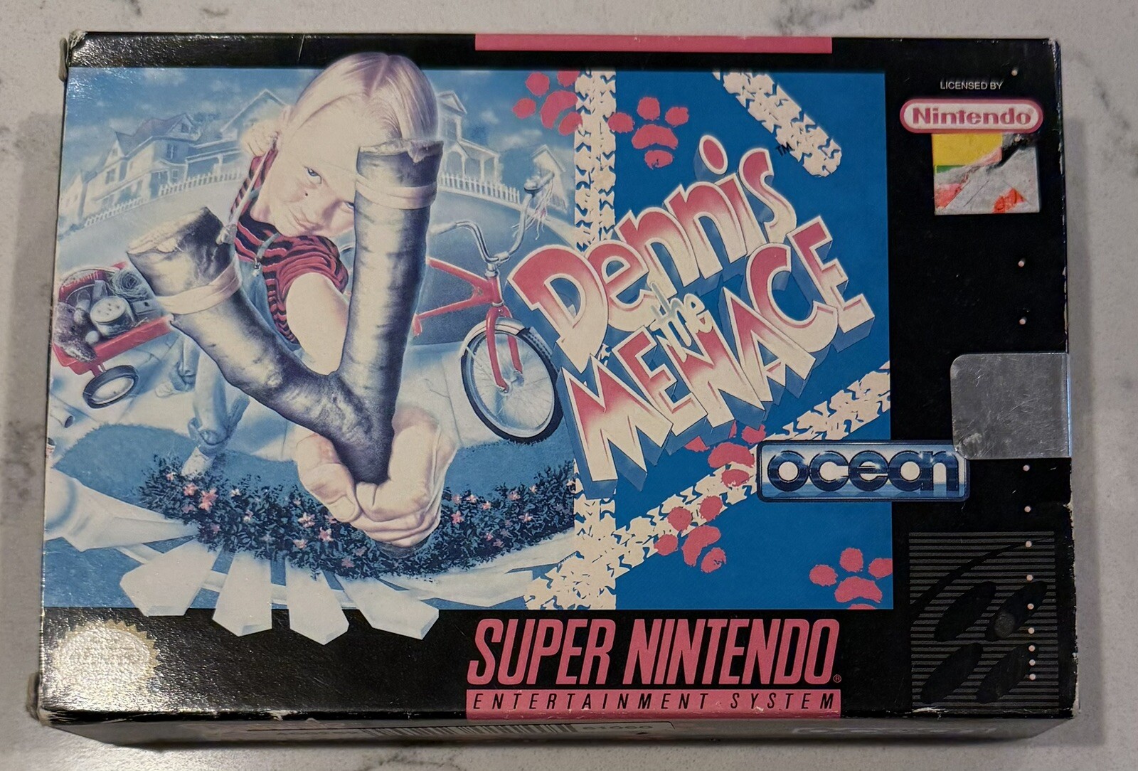 Dennis The Menace (Super Nintendo Entertainment System, 1993) CIB