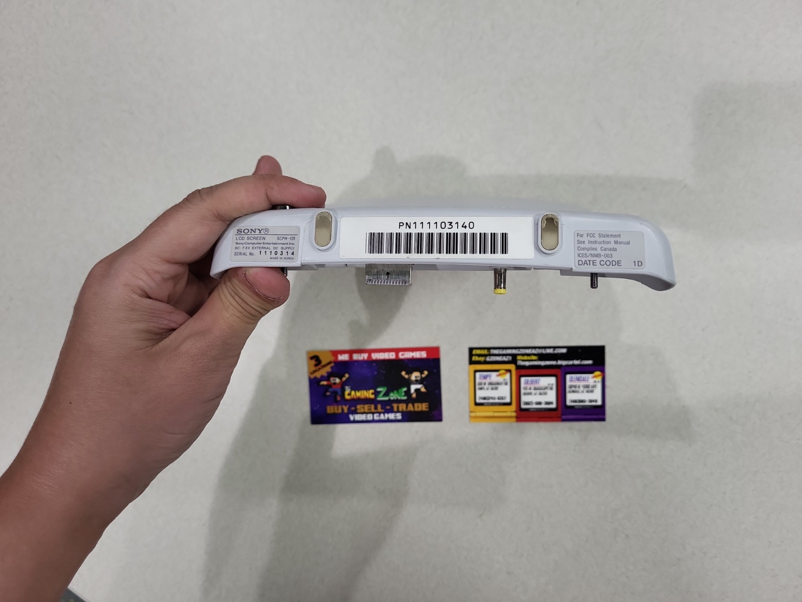 Sony PSOne Screen Attachment. Read Description. Tested