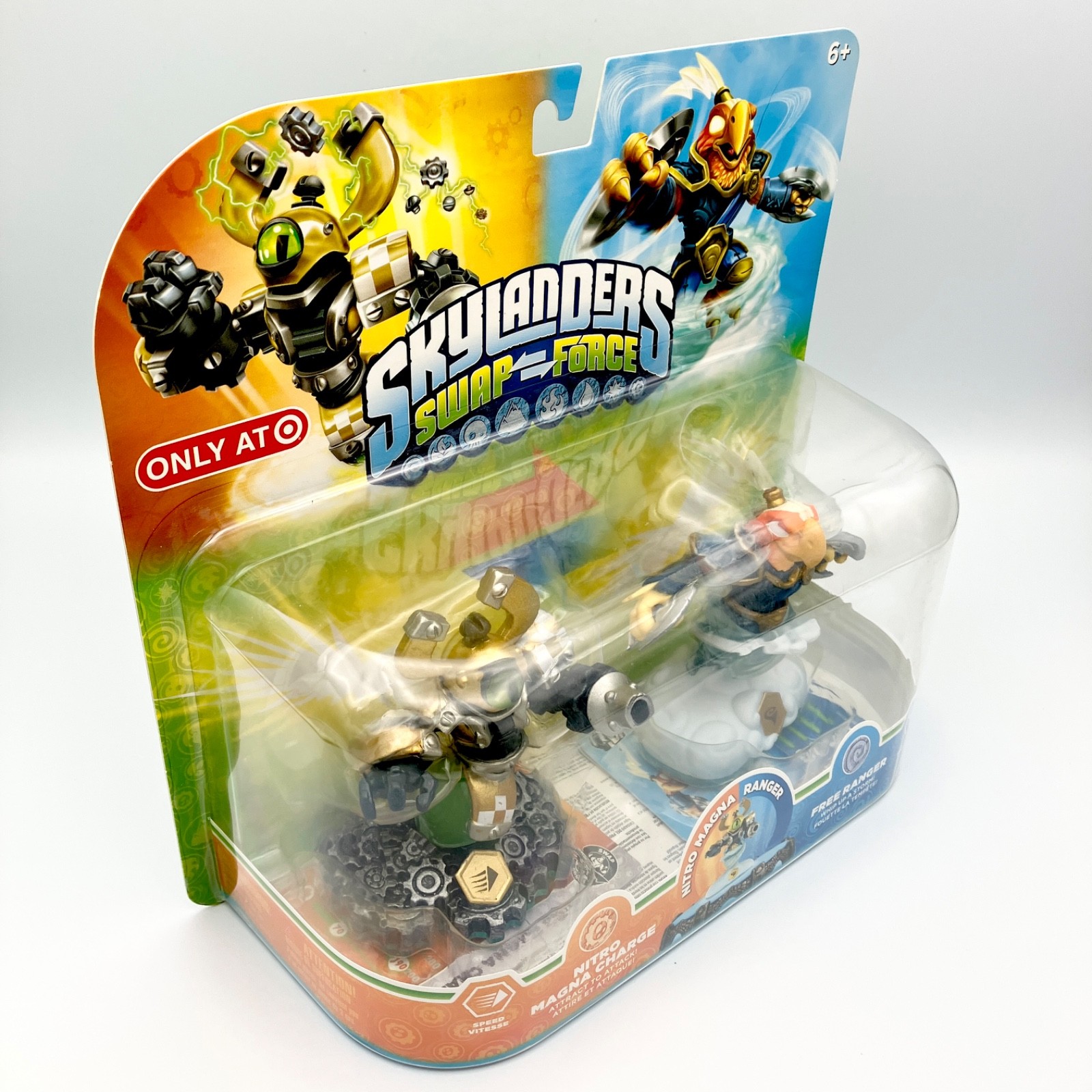 Skylanders Swap Force Nitro Magna Charge Free Ranger Combo Pack NEW SEALED