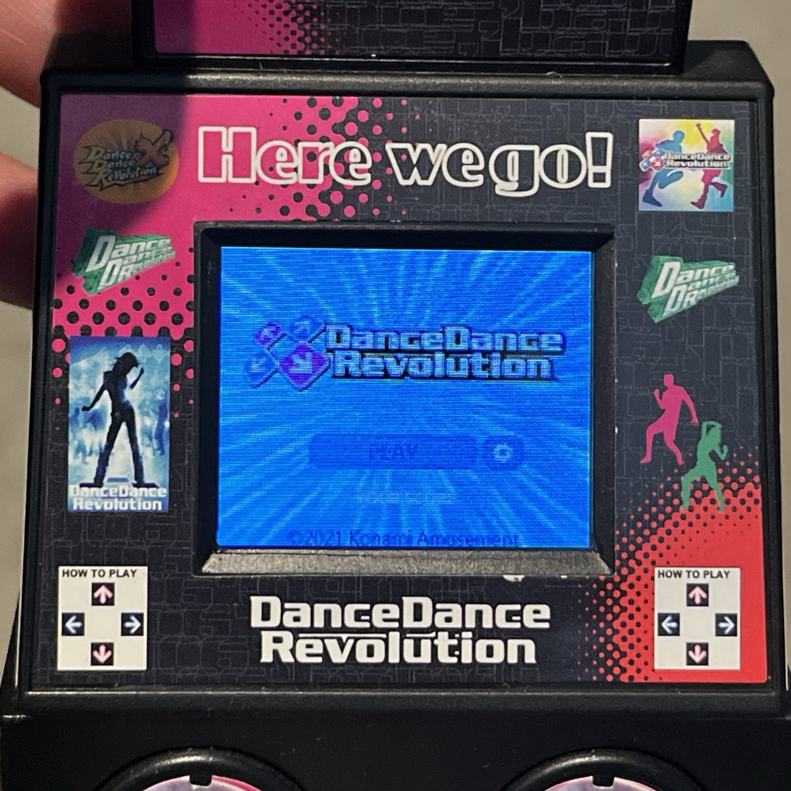 Dance Dance Revolution 2021 Konami Super Impulse Finger Arcade Mini Tested