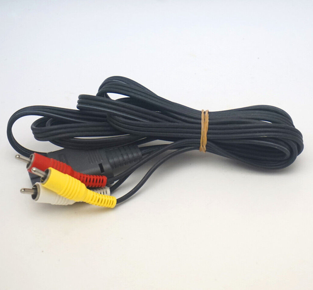 Nintendo Official OEM Video AV Composite Cable for Super SNES Gamecube N64 Used