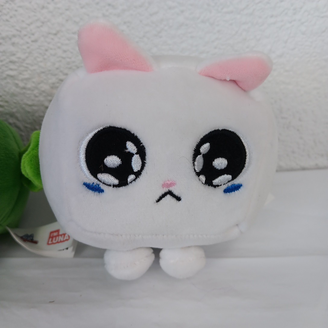 Phatmojo Pet Simulator X Series 1 Green Luna Dragon & Crying Cat Plush