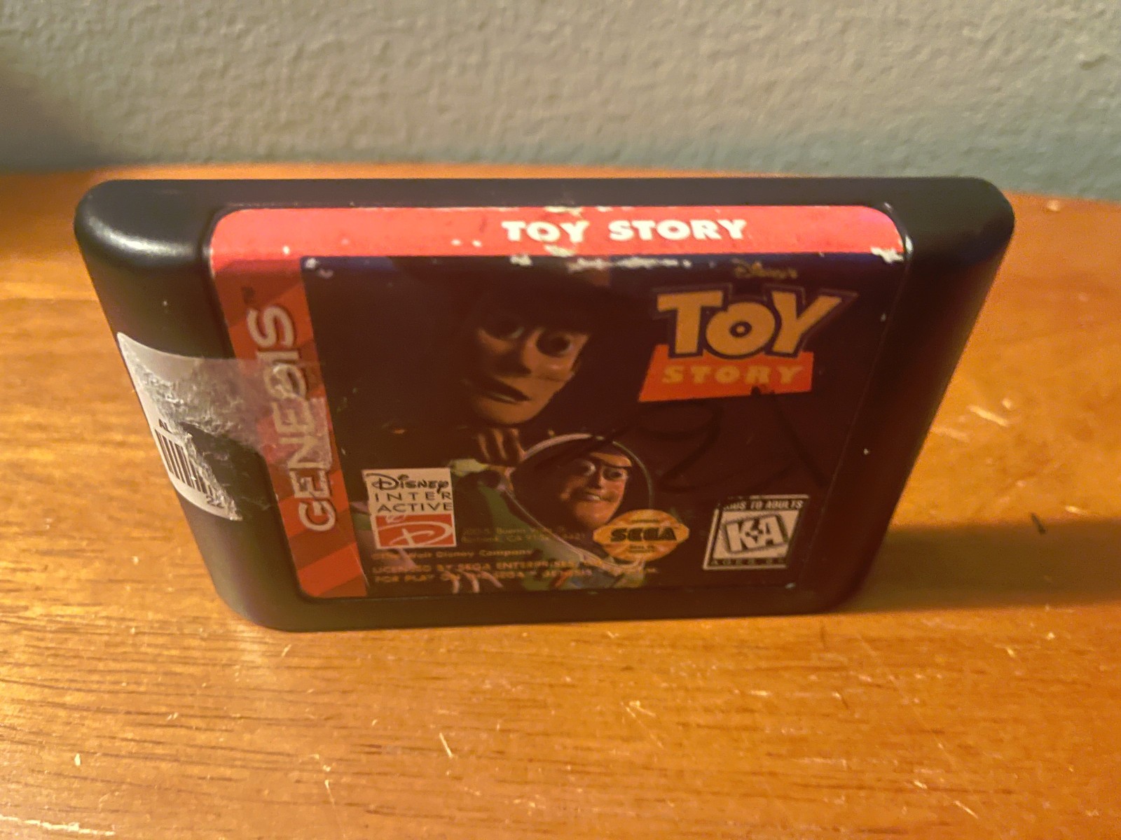 Disney’s Toy Story (Sega Genesis, 1995) — TOY STORY for GENESIS