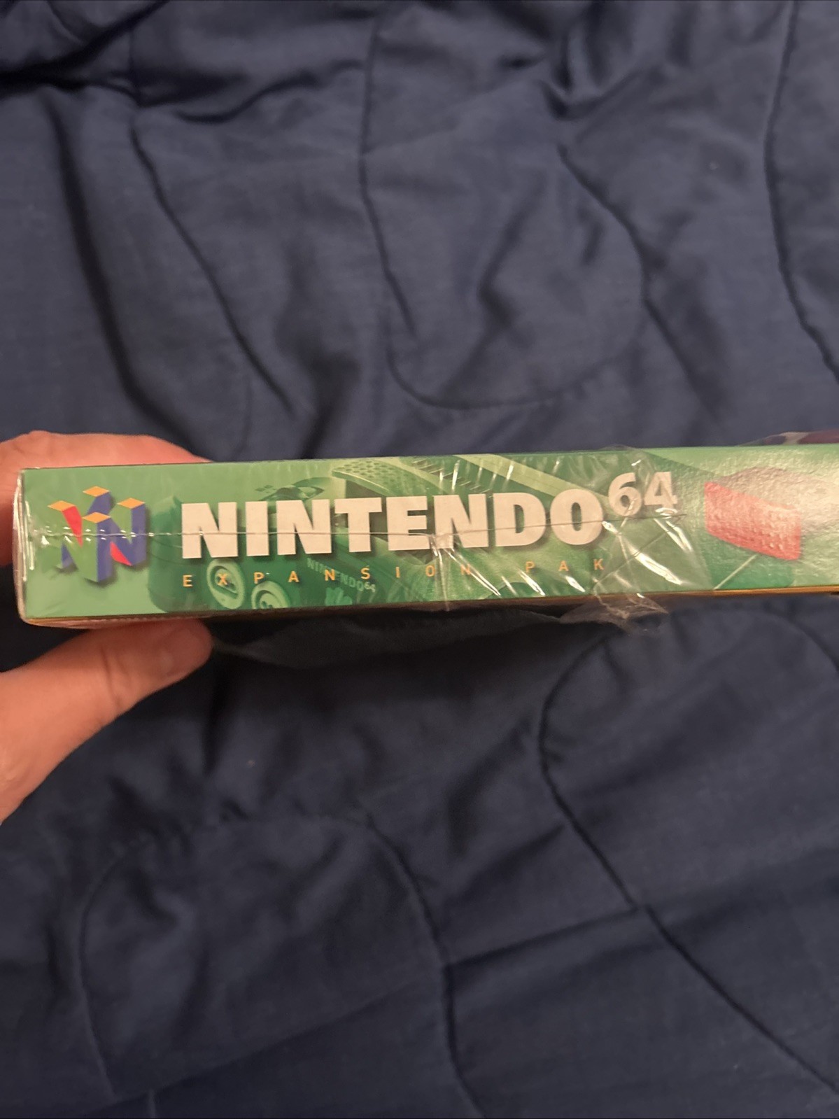Nintendo 64 Expansion PAK Pack + Removal Tool Box Complete CIB N64 Plastic Wrap